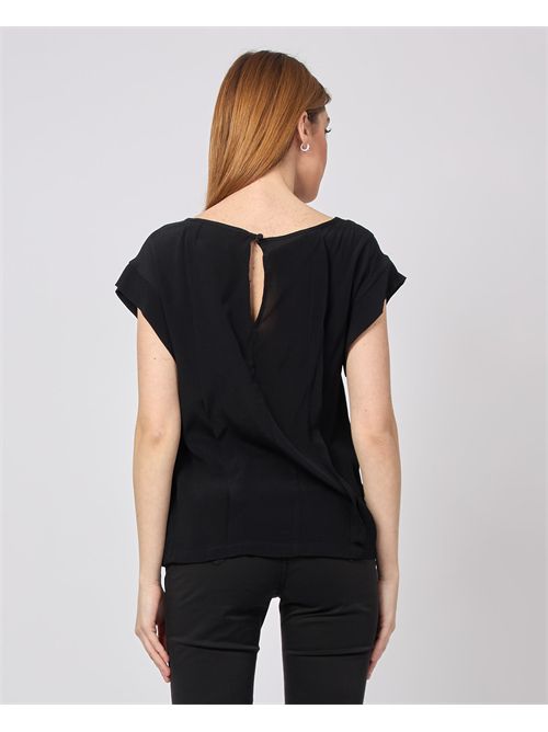 T-shirt donna Silvian Heach con manica a kimono SILVIAN HEACH | GPP25162BLBLACK